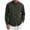 Dark Gray, variant on Admvng Men's Shirt Casual Solid Long Sleeve Business Button Down Shirts