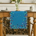 thumbnail image 5 of Sm:)e Happy Birthday Polka Dot Blue Table Runner 13x108 Inch, 5 of 7