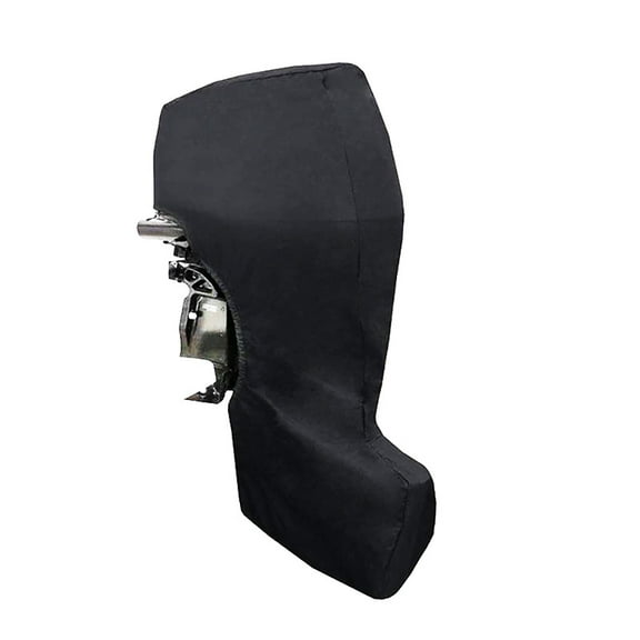 Boat Full Outboard Engine Cover 420D Oxford Cloth For 60-100HP Motor All Weather