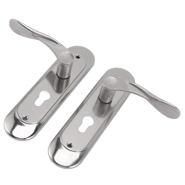 Passage Lever, Coated Wide Applicable Door Interior Lever for Home