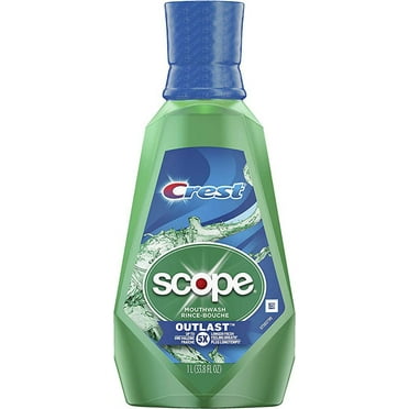 Crest Scope Outlast Mint Mouthwash, 1 pk./1L