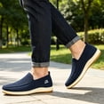 thumbnail image 4 of BERANMEY Mens Mesh Casual Sneakers Shoes Lightweight Slip on Walking Shoes Loafers for Men with Arch Support Comfort Wide Width Loafers, 4 of 9