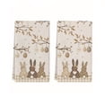 thumbnail image 2 of ddioayh Kitchen Towels Set of 2 Highly Absorbent Super Soft and Durable Easter Themed Cloth Towels for Cooking Baking Dishwashing and Table Decoration, 2 of 6