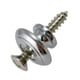 thumbnail image 4 of 10 Piezas Yuyangstore Guitarra Acústica Bajo Correa Bloqueo Pasadores Clavijas Botones Plata, 4 of 7