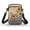 Orange Cat Sunflowers, variant on HELLHERO Carved Elephant Head Crossbody Sling Bags Polyester Double Layer for Outdoor Travel Daily Use