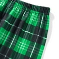 thumbnail image 6 of Family Matching Christmas Pajamas Christmas Tree Letter Print Tops Plaid Pants Sleepwear Outfits, 6 of 7