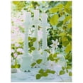 thumbnail image 2 of Northlight LED Lighted Flickering Clematis Garden Candles Canvas Wall Art - 15.75" x 11.75", 2 of 9