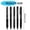 Black, variant on Clearance 5 Count Gel Ink Pen Set, Cute Note Taking 0.5mm Fine Point, Retractable Black Ink Pens for Journaling, Aesthetic Office Supplies, Nurse Pens (Black)