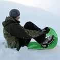 thumbnail image 4 of Snowboard Versatile All Season Sledding For Snow Sand And Ice Recreational Sliding Board With Durable Design Green 137X46cm, 4 of 4