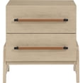 thumbnail image 3 of Meridian Furniture Kaya Natural Night Stand, 3 of 11