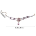 thumbnail image 3 of Cififendec Crystal Pearl Pet Necklace, Adjustable Sparkling Rhinestone Teardrop Pendant Collar for Cats and Small Dogs, Elegant Accessory for Photos, Pink-S, 3 of 5