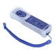 thumbnail image 1 of Controlador Remoto Motion Plus, Controlador De Movimiento Remoto Inalámbrico Función De Vibración Altavoz De Distancia De Control Remoto Largo Para Wii U Para Wii ANGGREK Azul oscuro, 1 of 8
