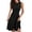 Black, variant on Women's 2026 New Sleeveless Midi Dress, Solid Color A-Line High Waist Ruched Waist Casual Sundress for Summer Daily Wear, Parties, and Special Occasions, Modern and Flattering Silhouette Black