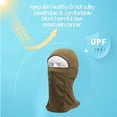 thumbnail image 3 of Máscara Protección UV Hombres Mujeres Máscara solar Táctico Ligero Esquí Motocicleta Correr Paseo Transpirable Protector solar A prueba de viento Motocicleta Deportes Montar Máscara Bufanda Ofspeizc CPB-DE-HJJ-139-6, 3 of 5