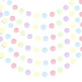 thumbnail image 3 of Tssuoun Circle Dot Garland Memorable Dots Hanging Easy Assemble Exquisite Stage Background Party Supplies for Wedding Birthday, 3 of 6