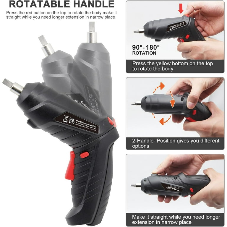 Screw Gun Best Electric Precision Screwdriver Cordless Electric