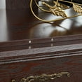thumbnail image 6 of Glass Cabinet Lighted Glass Cabinet Curio Display Cabinet with Adjustable Glass Shelves 2 Doors and 1 drawer Cabinet Bulb Included, 6 of 14