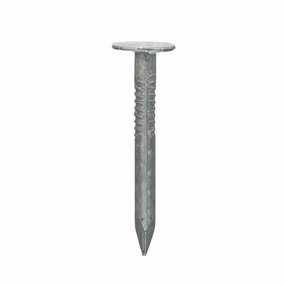 Roofing Nail, 1-1/4 in L, 3D, Steel, Electro Galvanized Finish, 11 ga, 220 PK