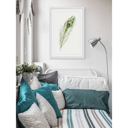 Marmont Hill "Feather Eye" Framed Painting Print