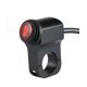 thumbnail image 1 of Gancho de luz impermeable de 12 V para luz antiniebla abierta de motocicleta (negro), 1 of 4