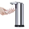 thumbnail image 2 of Automatic Stainless Steel Soap Dispenser with Waterproof Base, Infrared Motion Sensor and Adjustable Switch, 2 of 4