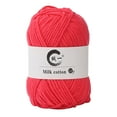 thumbnail image 2 of Leodye 1PCS Milk Cotton Yarn for Crochet - Soft Yarn for Sweaters, Hats, Socks & Blankets ( 25g), 2 of 3