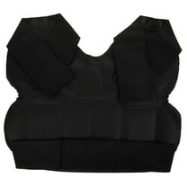 COSMOBETTY ice skate protector Hockey Pants Black Sponge 1Pack Padding Protection 13*11.8*1in