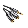 thumbnail image 1 of Cable de Audio UGREEN 3.5mm Macho a Hembra x2 25cm UNIVERSAL Ugreen splitter, 1 of 6