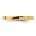 thumbnail image 4 of Primal Gold 14 Karat Yellow Gold 2.5mm Standard Flat Comfort Fit Band Size 9, 4 of 8