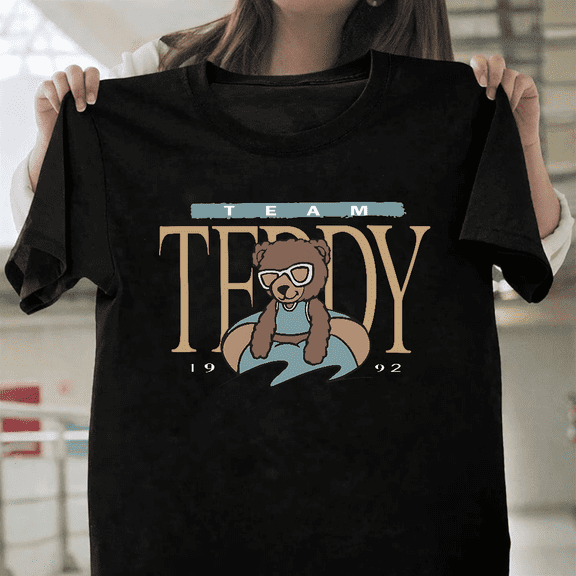 Teddy Swims Team Teddy 1992 Retro Soul Music Fan Unisex T-Shirt, up to size 3XL.
