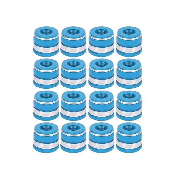 16pcs Valve Stem Seals 11/32" Valve Stem for SBC Small Block Engines