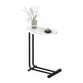 thumbnail image 4 of End Table With Metal Legs - Lightweight And Functional Side For Indoors 1.77" Package Height Practical, 4 of 6