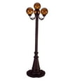 thumbnail image 5 of Patio Living European 00460 Single Bronze Globe Lantern Patio Lamp-Color:Black/Bronze, 5 of 5