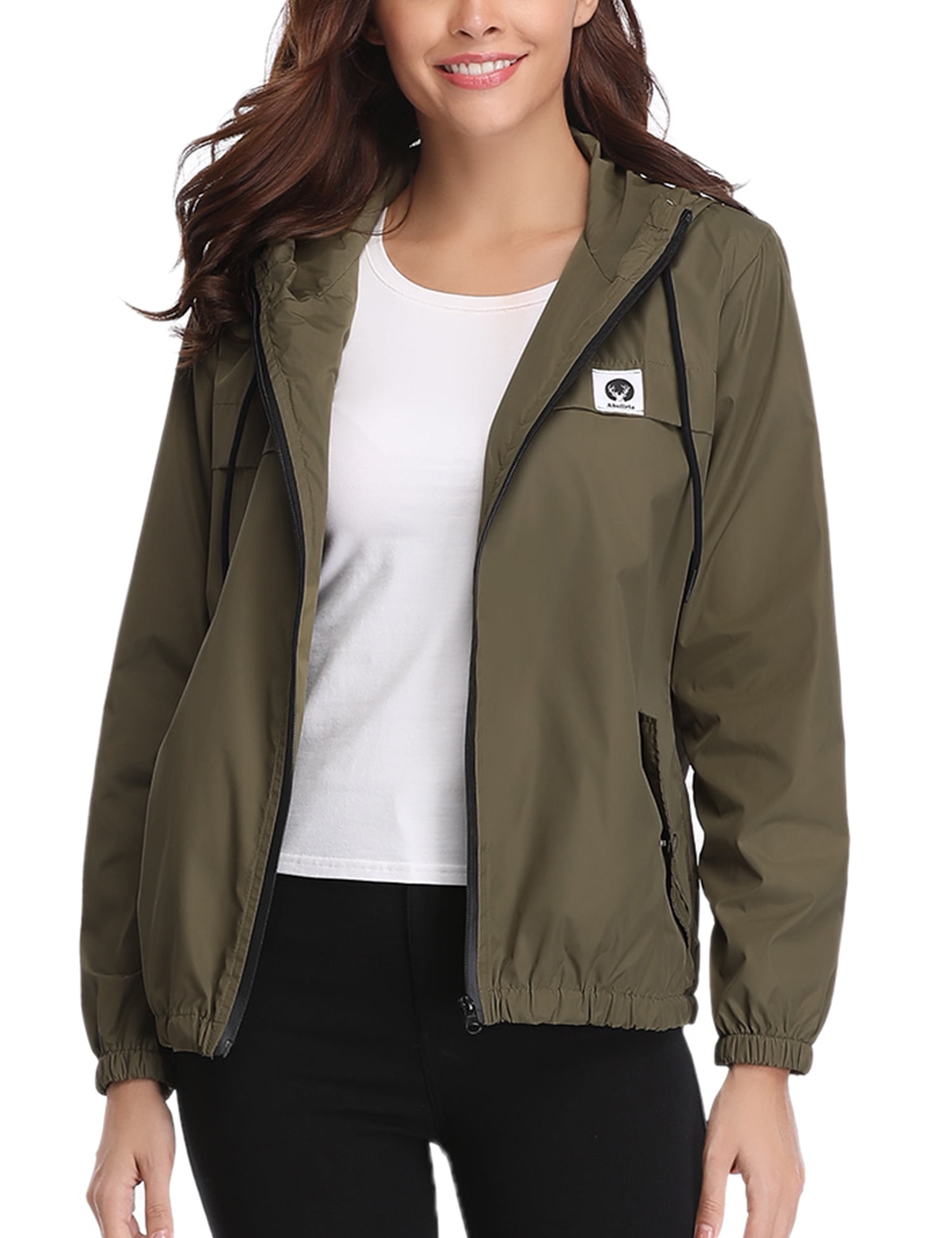 Purcoar Raincoat Women Lightweight 