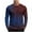 Dark Blue, variant on Men Shirts Mens Long Sleeve Tee Shirts Casual Stylish Gradient Color Fall Crewneck Basic Pullover Tops Winter Base Layer Blouses