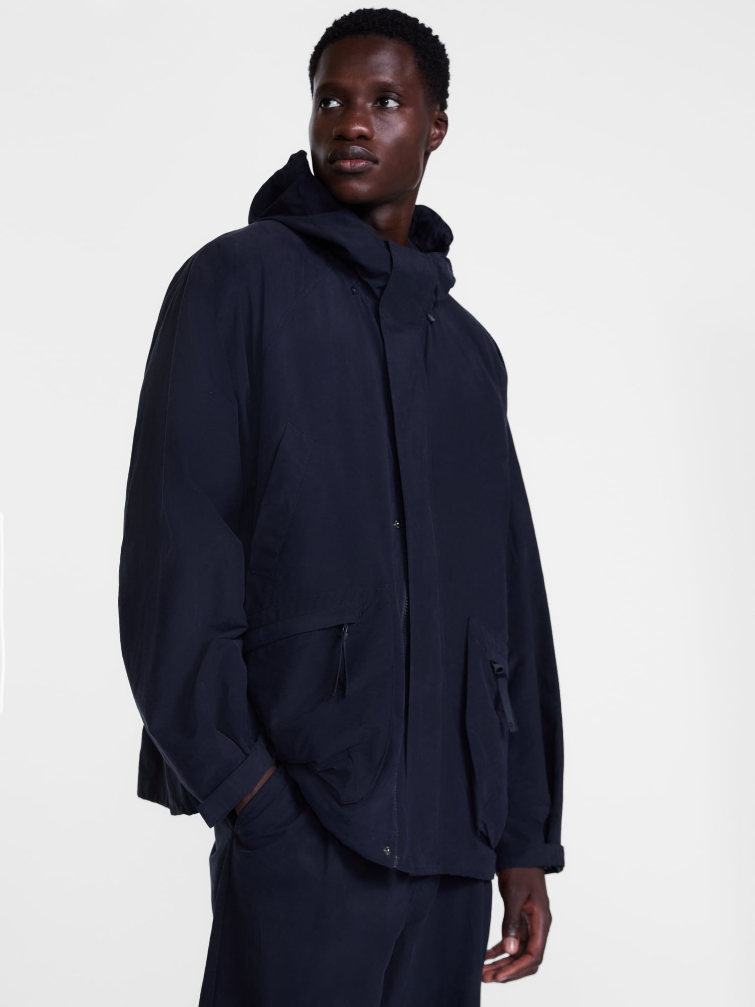 Avia Men's Oversized Fit Multi Pocket Storm Jacket, Sizes XS-3XL