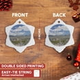thumbnail image 3 of 3drose, Cityscape of Boise, Idaho, Usa - Us13 Dfr1157 - David R. Frazier, 3 inch Snowflake Porcelain Ornament, 3 of 7