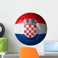 thumbnail image 1 of Croatian Soccer Ball Type Wall Mural Decal by Wallmonkeys Vinyl Peel and Stick Graphic (18 in H x 18 in W), 1 of 4