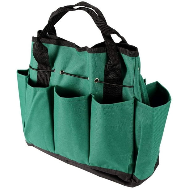 Garden Tote Gardening Tool Storage Bag Garden Tool Bag with 8 Pockets