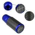 thumbnail image 3 of Unique Bargains 1 Set 6 Speed Pattern Universal Aluminum Modified Shift Knob for Cars with 3 Adapters M8 M10 M12 Blue, 3 of 7
