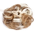 thumbnail image 5 of LELINTA Synthetic Hair Scrunchies Bridal Hair Bun Updo Scrunchy Synthetic Hair Pieces Extension for Women, 5 of 7