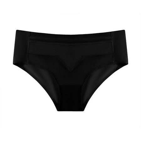 Srogem Women Tummy Control Underwear Shapewear Panties Mesh Boyshort Panty Full Coverage All Day Comfort Seamfree Briefs