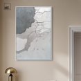 thumbnail image 3 of Chasm of Gray I Canvas Print Elegant Wall Decor by Art Remedy, White Frame, 30 x 45, 3 of 7