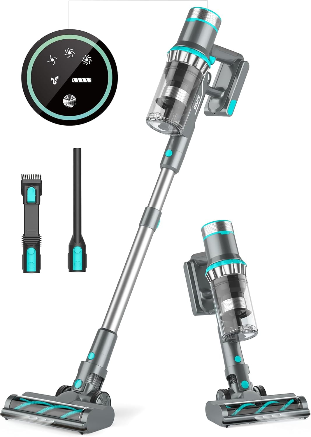 Makita XLC08ZB Brushless Cordless Vacuum - 18V LXT Compact Vac With LED Light (Tool Only)