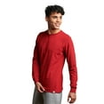 thumbnail image 2 of Russell Athletic Men's Dri-Power Cotton Performance Long Sleeve T-Shirt with Moisture Wicking, Sizes S-4XL, 2 of 6