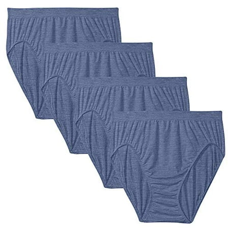

4 Pack Classic Denim Bali hi Cut Panties for Women
