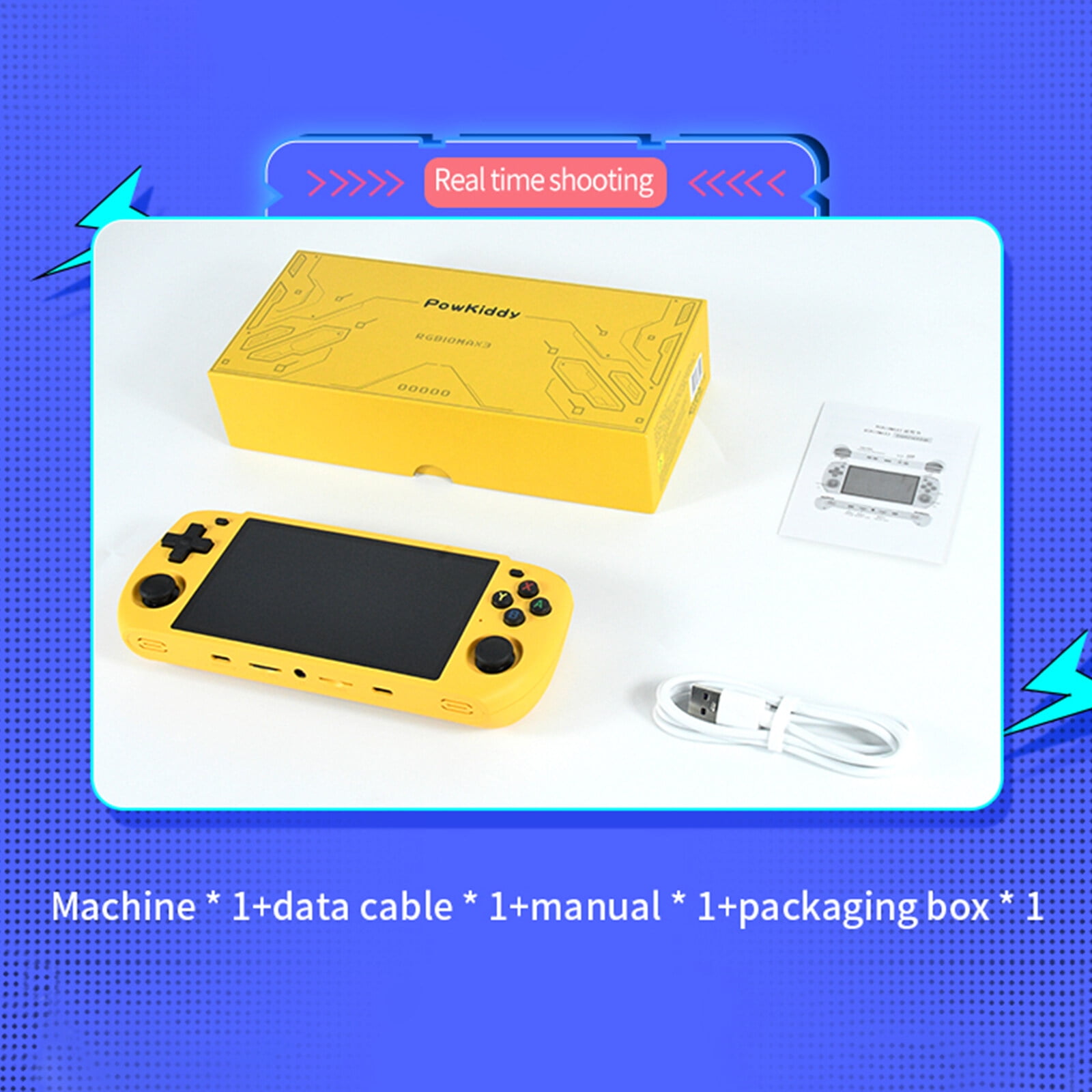 その他 Powkiddy RGB 10MAX3 Powkiddy RGB10MAX3 Pro Pocket Handheld Game Console