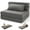 Grey, variant on Folding Sofa Bed, Convertible Sleeper Chair with Pillow, Fold Out Couch, Foam Floor Mattress, Futon Couch, Lazy Sofa for Living Room/Dorm/Guest Room/Home Office, Twin, Grey