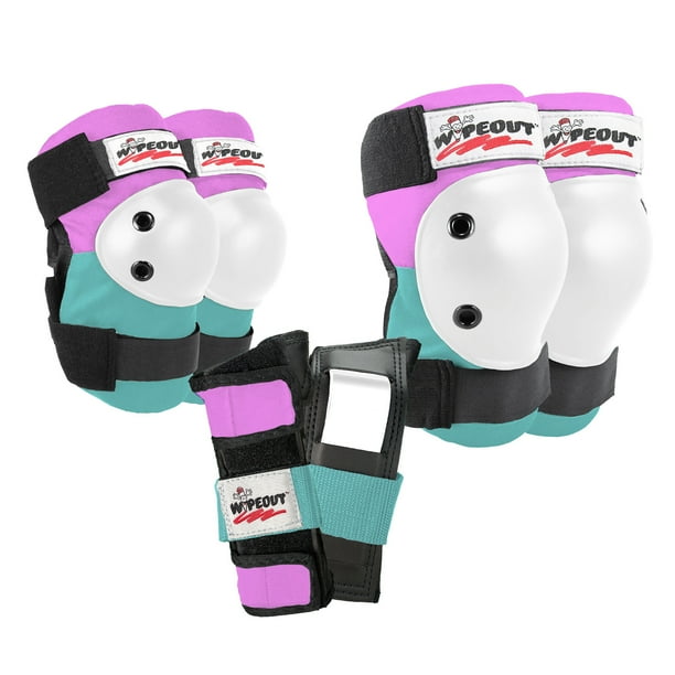 Wipeout 3 Pack Pad Set with Wrist Guards, Knee Pads and Elbow Pads