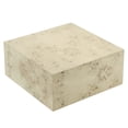 thumbnail image 3 of Coffee Sofa Side Table, Bleached Burl, Wood, Square, Living Kitchen Cafe Bistro Hospitality Restaurant, Modern Contemporary HB35891, 3 of 9